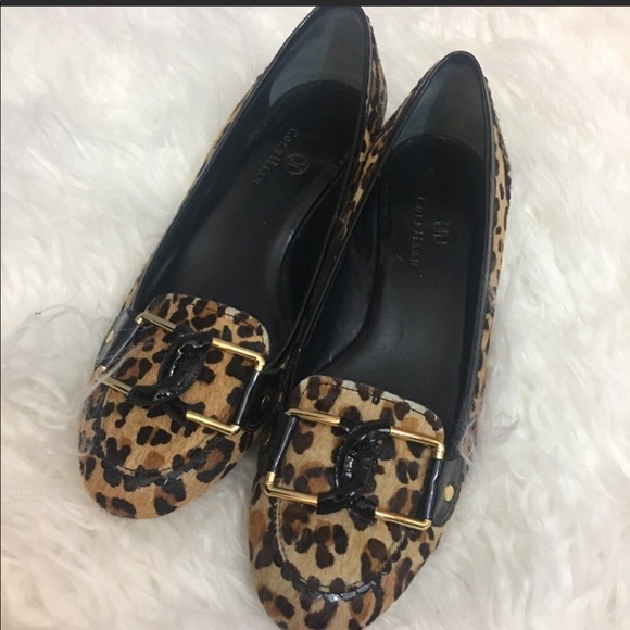 UEC. Leopard print loafers. - Picture 1 of 4